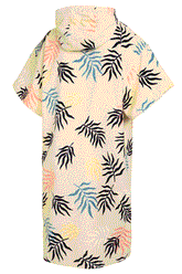 Poncho Velours AOP